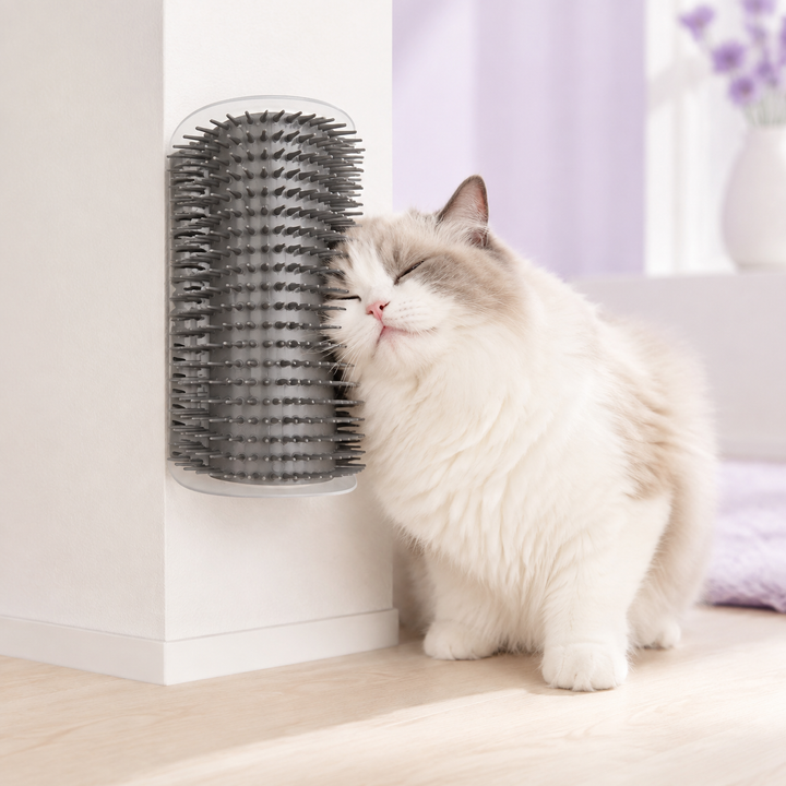 Self-Grooming Corner Cat Brush