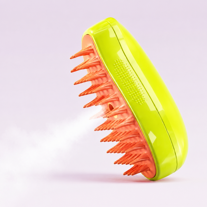Steam Grooming Brush for Cats & Dogs