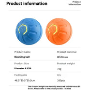 Interactive Rolling Dog Ball